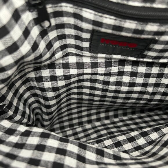 Hobo Foldover Clutch, Black Patent Leather - Picture 8 of 11